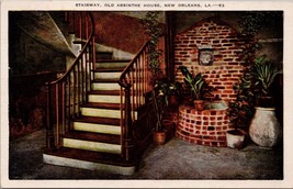 Stairway Old Absinthe House New Orleans LA Postcard PC504 - £3.91 GBP