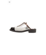 Chanel Perforated Leather Oxford Mules SZ 36 - £325.85 GBP