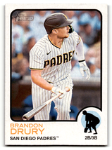 2022 Topps Heritage High Number #593 Brandon Drury NM Near Mint Padres ID:61008 - $1.67