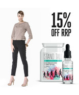 Measure Up - Stand Tall Stand Growth Pills &amp; Growth Serum Supermodel Lon... - $882.21 MXN