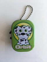 KEY RING - ORBIT THE DOG IN TIN - $6.75