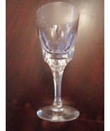 CRYSTAL WINE GOBLETS POSSIBLY BACCARAT, 9 GORGEOUS GLASSES UNMARKED - £151.91 GBP