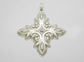 Vintage Reed &amp; Barton 1987 Christmas Cross Ornament Sterling Silver - £79.79 GBP