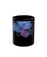Cosmic Smoke Mug, Mystical Black Coffee Cup, Nebula Design Gift for Spac... - $25.22 CAD+