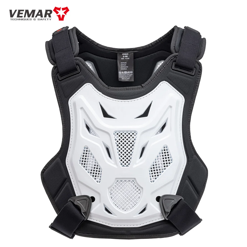 VEMAR 2024 New Motorcycle Armor Vest Men Motocross Vest Back Chest Protector - £49.29 GBP