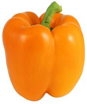 Orange Bell Pepper Seeds Non-GMO  Heirloom Fresh Garden Seeds 50+ Seeds - $10.98