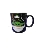 Starwars Baby Yoda 20 Oz Coffee Tea Mug Lucasfilms The Child Black Green... - $19.75