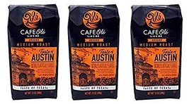 Cafe Ole Taste of Austin Ground Coffee 12 oz. (Pack of 3), Set of 4 - £150.33 GBP