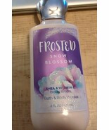 Bath &amp; Body Works FROSTED SNOW BLOSSOM Body Lotion 8 oz - $321.60 MXN