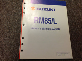 2004 2005 2006 2007 2008 Suzuki RM85/L RM 85/L Service Atelier Réparation Manuel - £53.20 GBP