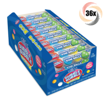 Full Box 36x Pack Dubble Bubble Assorted Fruit Gum Ball | 4 Gumball Each | .65oz - £15.71 GBP