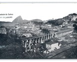 Gloria Birds Eye View Rio De Janeiro Brazil UNP DB Postcard P18 - $3.91