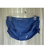 BRAND NEW Victoria’s Secret Periwinkle Swim  Rached Skirt SZ S/P - $34.33 CAD