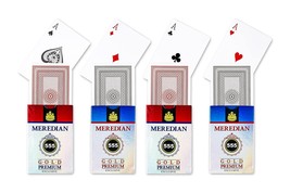 Paper Playing Cards, Bridge Size, Regular Index, Red &amp; Black Pack of 4 for Adult - £23.34 GBP