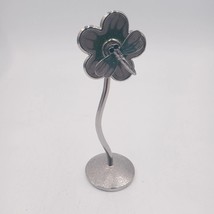 Dragonfly Flower Photo Picture Memo Holder Cute Modern - $23.75