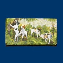 Wallet JACK RUSSELL TERRIER Dog Breed Ladies Wallet Checkbook Zippered Coin - £13.36 GBP