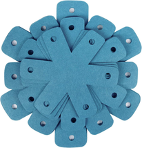 Pot Pan Protectors, Set of 12 and 4 Different Sizes, Larger &amp; Thicker Cyan Pan P - £17.35 GBP