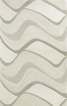 HomeRoots 353109 5 x 8 ft. Wool Ivory Area Rug - £354.89 GBP