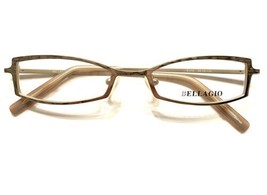 Gold Bellagio B316 full rim stylish designer eyeglasses made in Japan - £31.00 GBP
