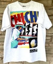 Vintage Chi Chi Rodriguez T Shirt Golf USA Mens LARGE Preshrunk Heather ... - £87.57 GBP