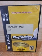 Tekken 4 Black Label PlayStation 2 - $10.40