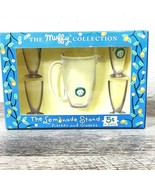 Miniature Plastic Pitcher And Glasses Lemonade Stand The Muffy Collectio... - £6.95 GBP