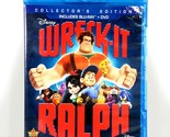 Wreck-It Ralph (Blu-ray/DVD, 2013, Widescreen, Collector&#39;s Ed)   John C.... - $6.78