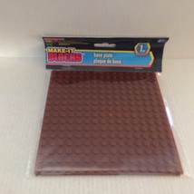 New Make-It Blocks 5&#39;&#39; x 5&#39;&#39; Base Plate - Brown - $166.65 MXN