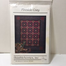 Fireside Cozy Quilt Pattern 66" x 80" Thimbleberries - $12.86