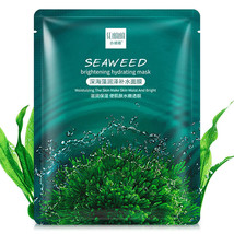 Seaweed Sheet Mask, Daily Face Mask Hyaluronic Acid to Smooth and Purify Skin - £6.30 GBP+