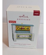 CHANGE-A-TUNE PIANO~FISHER PRICE~MAGIC SOUND~2018 HALLMARK ORNAMENT - $333.12 MXN