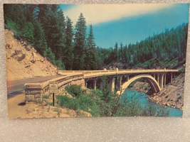 Vintage Idaho Bridge North of Smith's Ferry w/8 Cent Stamp 1966 *USED* BT - $11.99