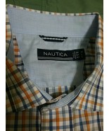 Nautica Long Sleeve Men&#39;s Shirt Multi-Color Fresh Medium Great Easter Co... - £19.47 GBP