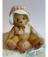 Cherished Teddies Nicole &quot;Thanks for Friends&quot; 1993 November Bear Figurine  - $7.78 CAD
