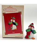 2003 Hallmark Son Penguin Keepsake Ornament U67 - £10.40 GBP