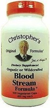 Dr. CHRISTOPHER&#39;S, Cleanse Blood Stream - 100 vegicaps - $20.77