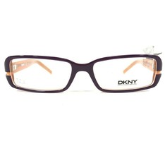 DKNY Eyeglasses Frames DY4534 3192 Purple Orange Rectangular Full Rim 52-15-135 - £37.20 GBP