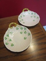 BELLEEK SHELL DISHES, 5 1/2&quot;, 4th Mark 1946-1955 - First Green Mark, 1940s [*a12 - £51.43 GBP