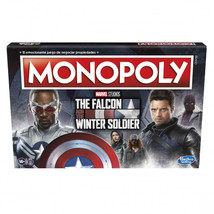Monopoly Marvel The Falcon &amp; Winter Soldier Board Game - £42.48 GBP