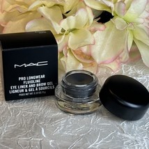 MAC Pro Longwear Fluidline Eye Liner And Brow Gel - MIDNIGHT SNACK - FSi... - £26.17 GBP