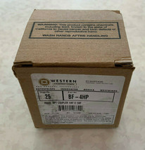 NEW 25x Western Enterprises BF-4HP Brass Pipe Thread Coupler NPT 1/4&quot;F x 1/4&quot;F - £70.49 GBP