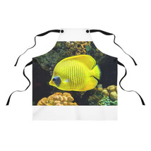 Arts Yellow Fish Apron - £31.96 GBP