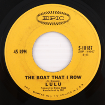 Lulu – To Sir With Love / The Boat That I Row - 45 rpm Santa Maria Press 5-10187 - £8.88 GBP