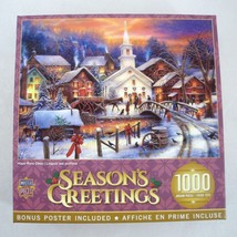 Chuck Pinson Hope Runs Deep Season's Greetings Christmas Winter Puzzle 1000 pc - $14.70