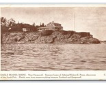 Summer Home of Robert Peary Eagle Island Maine ME UNP Photo Type DB Post... - £3.91 GBP