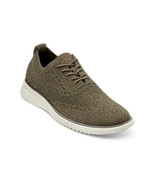ZeroGrand Cole Haan Men Faux Leather Lace-Up Sneakers - $60.30 CAD
