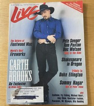 Live! Magazine August 1997 Everything Entertainment  Garth Brooks Sammy Hagar - £8.35 GBP