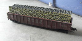 Vintage HO Scale Lima Italy Michigan Central Gondola with Lumber Load - £14.03 GBP