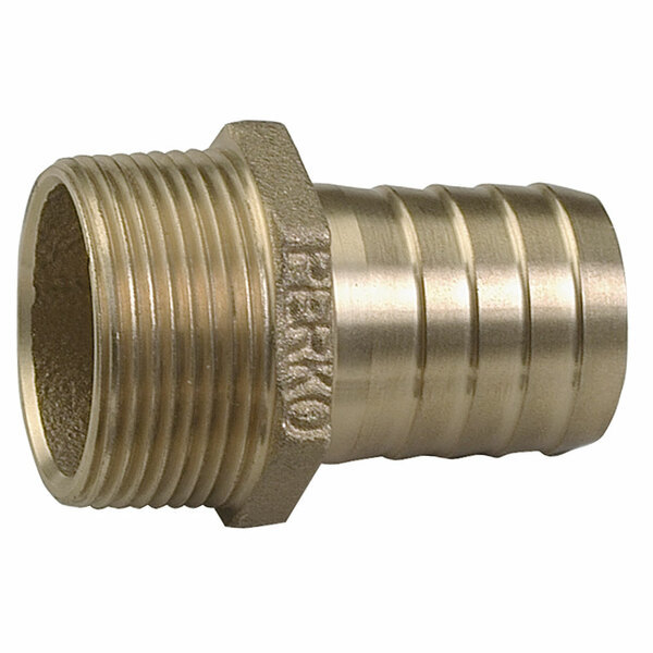 Primary image for Perko 3/4" Pipe to Hose Adapter Straight Bronze MADE IN THE USA