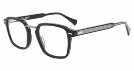 John Varvatos VJV427 Eyeglasses Eye Glasses 0BLA Black Authentic New 49mm Men - £170.34 GBP